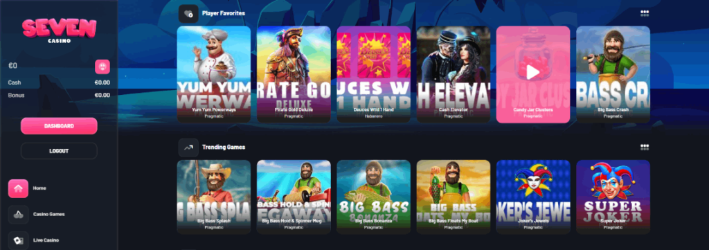 Seven Casino Screenshot